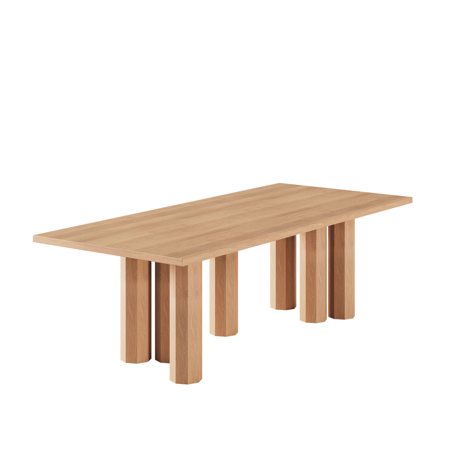 wood conference room table