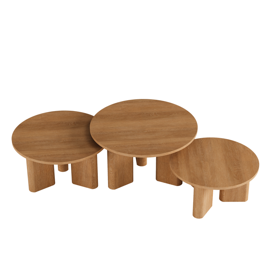 Tripod Nesting Coffee Tables