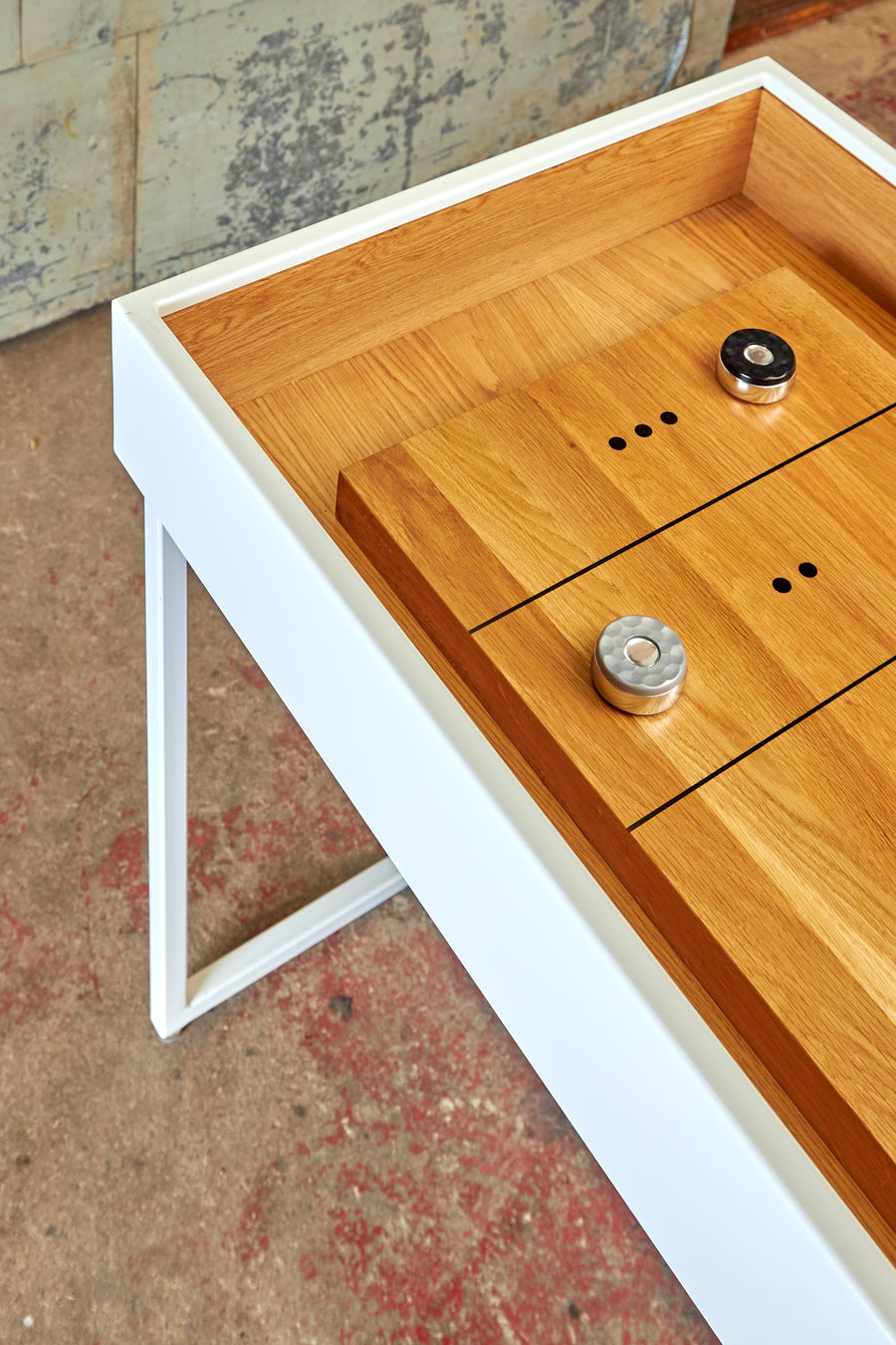 custom shuffleboard table size