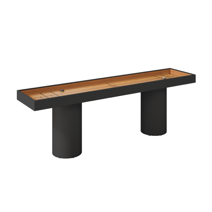 modern shuffleboard table